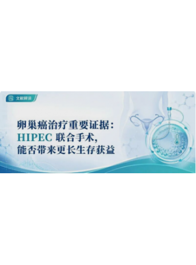 文献解读丨卵巢癌治疗重要证据：HIPEC 联合手术，能否带来更长生存获益？